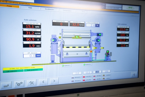 Monitoraggio Lavorazione Mescole