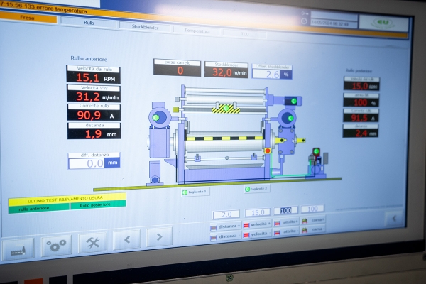 Monitoraggio Lavorazione Mescole